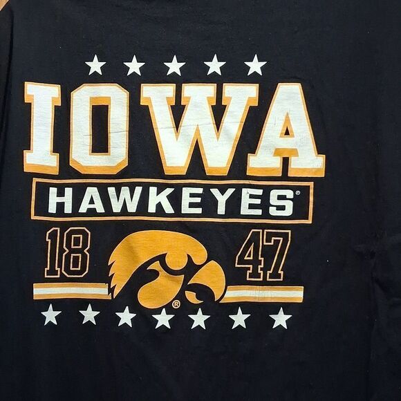 Hawkeyes, Unisex Hanes, Size XL, Short Sleeve Shirt - Picture 4 of 5